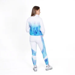 BIDI BADU Gene Tech Training Jacket Women - White, Blue -Bidi Badu 01887000 14