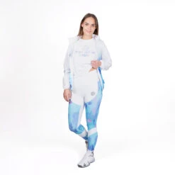 BIDI BADU Gene Tech Training Jacket Women - White, Blue -Bidi Badu 01887000 15