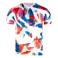 BIDI BADU Madu Tech T-Shirt Men - White, Red