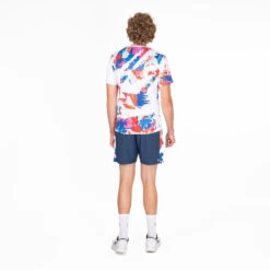 BIDI BADU Madu Tech T-Shirt Men - White, Red -Bidi Badu 01888000 14