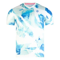 BIDI BADU Madu Tech T-Shirt Men - White, Blue