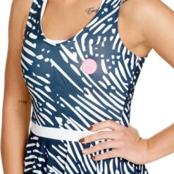 BIDI BADU Fingerprint 2in1 Dress Women - Dark Blue, White -Bidi Badu 01895000 0 5