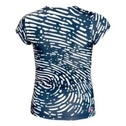 BIDI BADU Fingerprint Printed V-Neck T-Shirt Women -Bidi Badu 01897000 0 2