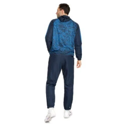 BIDI BADU Fingerprint Tracksuit Men - Dark Blue, Blue -Bidi Badu 01904000 0 4