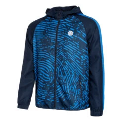 BIDI BADU Fingerprint Tracksuit Men - Dark Blue, Blue -Bidi Badu 01904000 10