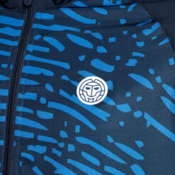 BIDI BADU Fingerprint Tracksuit Men - Dark Blue, Blue -Bidi Badu 01904000 15