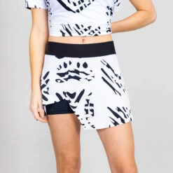 BIDI BADU Melbourne Printed Cut Out Skirt Women - White, Black -Bidi Badu 01934000 13