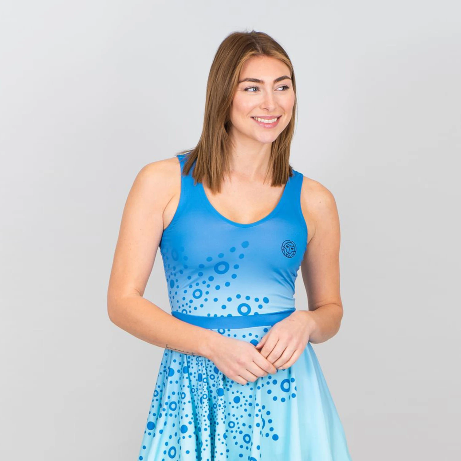 BIDI BADU Colortwist 2in1 Dress Women - Turquoise, Blue 11 BIDI BADU Colortwist 2in1 Dress Women - Turquoise, Blue - Image 9