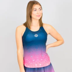 BIDI BADU Colortwist Tank Top Women - Pink, Dark Blue -Bidi Badu 01941000 13
