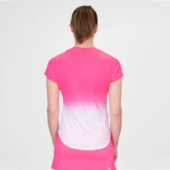 BIDI BADU Crew Gradiant T-Shirt Women - Pink, White -Bidi Badu 01969000 0 2