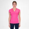 BIDI BADU Crew V-Neck T-Shirt Women - Pink 1 BIDI BADU Crew V-Neck T-Shirt Women - Pink -Bidi Badu 01972000 000