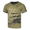 BIDI BADU Pure Wild V-Neck T-Shirt Men - Olive, Dark Grey -Bidi Badu 02048000 000