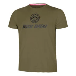 BIDI BADU Pure Wild Logo Chill T-Shirt Men - Olive