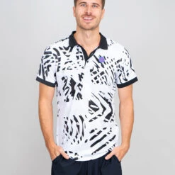 BIDI BADU Melbourne Polo Men - White, Black -Bidi Badu 02056000 13