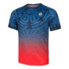 BIDI BADU Colortwist T-Shirt Men - Dark Blue, Red -Bidi Badu 02061000 000