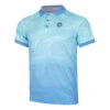 BIDI BADU Colortwist Polo Men - Turquoise, Blue -Bidi Badu 02062000 000