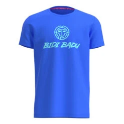 BIDI BADU Colortwist Logo Chill T-Shirt Men - Blue