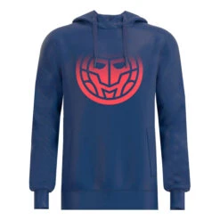 BIDI BADU Colortwist Hoody Men - Dark Blue, Red