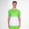 BIDI BADU Crew Gradiant T-Shirt Men - Neon Green, White -Bidi Badu 02070000 000