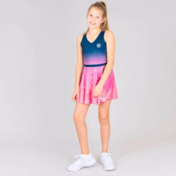 BIDI BADU Colortwist Dress Girls - Pink, Dark Blue -Bidi Badu 02156000 13