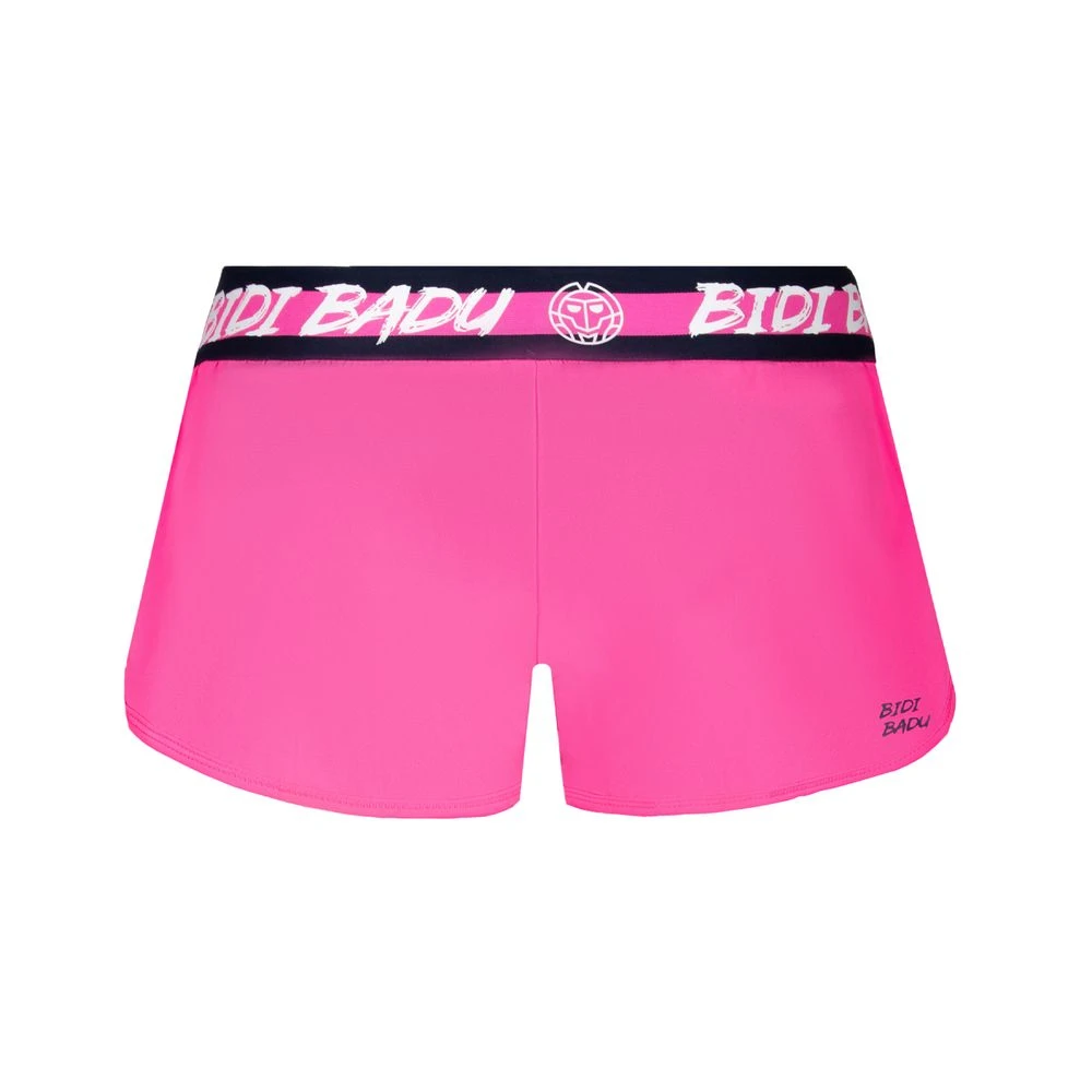 Bidi Badu Cara Tech 2 In 1 Shorts (Girl's) - Pink/Dark Blue 4 Bidi Badu Cara Tech 2 In 1 Shorts (Girl's) - Pink/Dark Blue - Image 2