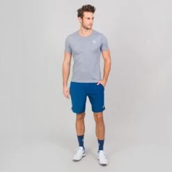 Bidi Badu Ikem Tech Tee (Men's) - Grey (Available Size: S,M) -Bidi Badu IkemTechTee Grey 3