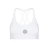 Bidi Badu Letty Tech Strappy Bra (Women's) - White -Bidi Badu LettyTechStrappyBra White
