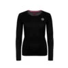 Bidi Badu Mina Tech Round-Neck Long-Sleeve (Girl's) - Black -Bidi Badu Serratus 1000x1000px