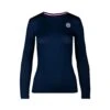 Bidi Badu Pia Tech Round-Neck Long-Sleeve (Women's) - Dark Blue -Bidi Badu W224014223 DBL PiaLS 1
