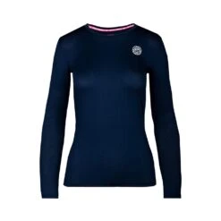 Bidi Badu Pia Tech Round-Neck Long-Sleeve (Women's) - Dark Blue