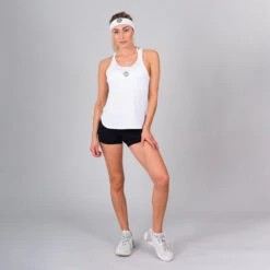 Bidi Badu Mea Tech Tank (Women's) - White 9 Bidi Badu Mea Tech Tank (Women's) - White -Bidi Badu W334011203 WH 1