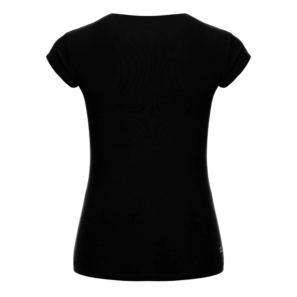 Bidi Badu Bella 2.0 Tech V-Neck Tee (Women's) - Black 4 Bidi Badu Bella 2.0 Tech V-Neck Tee (Women's) - Black - Image 2