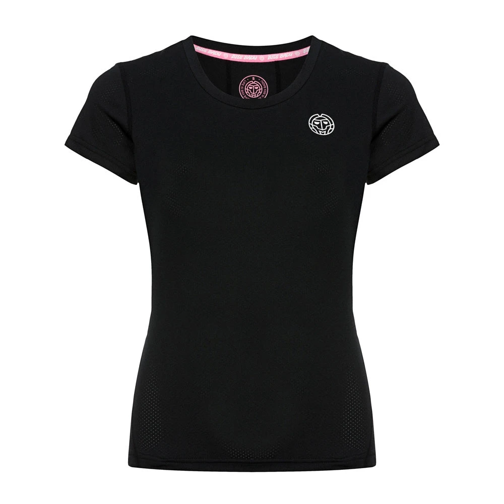 Bidi Badu Eve Tech Roundneck Tee (Women's) - Black 3 Bidi Badu Eve Tech Roundneck Tee (Women's) - Black