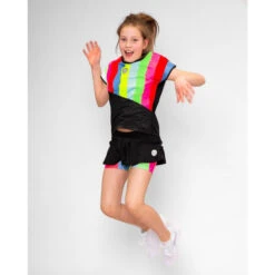 Girl's Skirt-short Bidi Badu New York 7 Girl's Skirt-short Bidi Badu New York -Bidi Badu bidi badu g1620001 bkmx black mixed 4