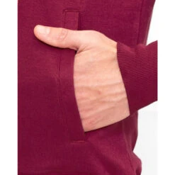 Hooded Sweatshirt Bidi Badu Protected Leafs Chill -Bidi Badu bidi badu m1270008 bo bordeaux 4