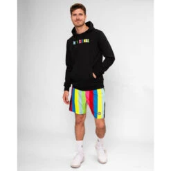 Hooded Sweatshirt Bidi Badu New York Chill -Bidi Badu bidi badu m1270009 bkmx black mixed 4