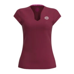 Women's V-neck T-shirt Bidi Badu Protected Leafs