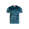 Bidi Badu Owusu Tech Tee (Boy's) - Dark Blue/Aqua -Bidi Badu owusu1