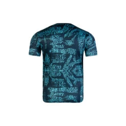 Bidi Badu Owusu Tech Tee (Boy's) - Dark Blue/Aqua -Bidi Badu owusu2